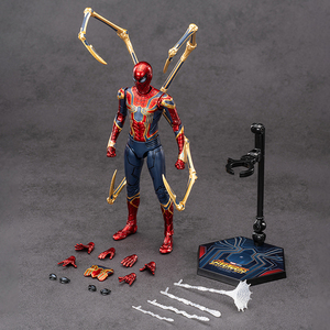 Zd Toys Originale Autentico Spider-Man <span class=keywords><strong>Marvel</strong></span> Avengers 3 Iron Spider-Man 2.0 1/10 Action Figure con Articolazioni Mobili 18cm 7 Pollici - Product Image 2