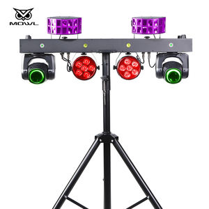 Iluminação de Palco DJ Disco Equipamento de DJ Gig Bar 12*1W RGBW 5 em 1 Luz de Palco <span class=keywords><strong>LED</strong></span> Profissional Portátil com Suporte - Product Image 5
