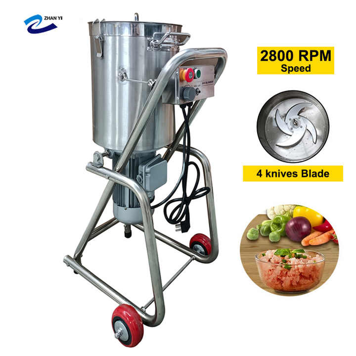 Commercial 30L-50L Large Capacity Multifunctional Vegetable Meat And ...