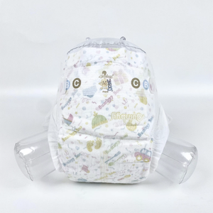 Couches pour bébés jetables de haute qualité, en gros, OEM, ruban magique, super absorbantes, en coton - Product Image 5