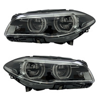 Ensemble de phares LED 12V 55W Plug-and-Play pour Série 5 F10 F18 2011-2017, mise à niveau Angel Eyes
