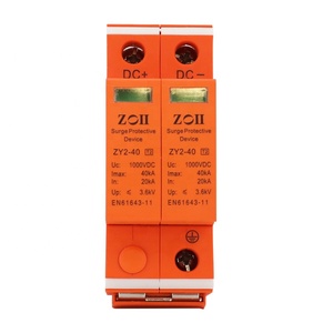 Chất lượng cao DC năng lượng mặt trời PV SPD 40kA Surge bảo vệ thiết bị cho năng lượng mặt trời hệ thống sử dụng chống sét device1000v - Product Image 6