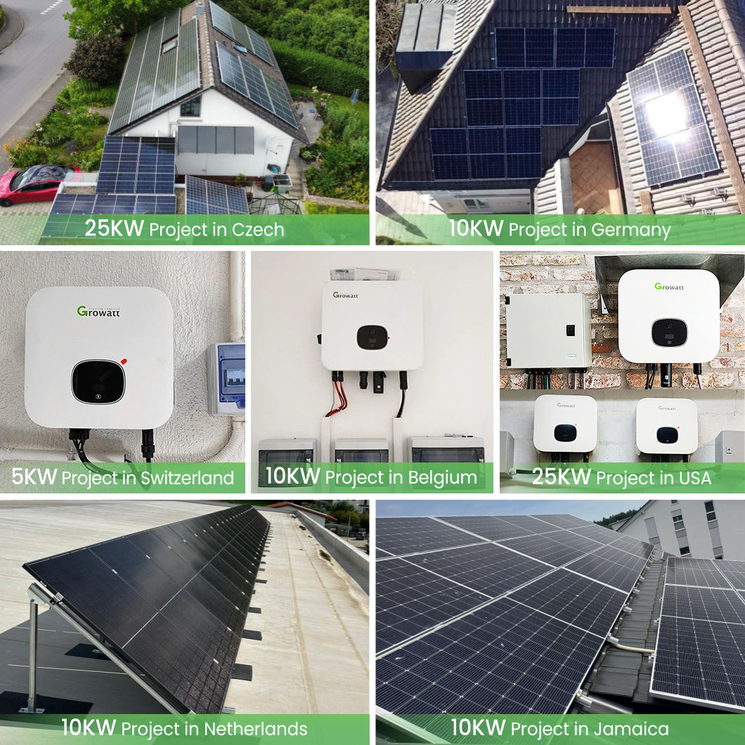 Solar Power System 10KW Complete Hybrid Set 15KW 20KW 30KW 50KW Solar Battery Storage System With Growatt Inverter for Home · image 6