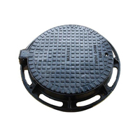 Couvercle de regard en fonte ductile D400 EN124 verrouillable pour fonderie