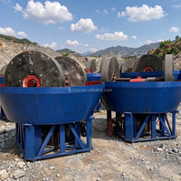 Broyeur à moulin à sec industriel pour le traitement des minerais d'or en Afrique