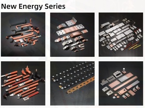 Barre omnibus 600A en cuivre, barre omnibus en feuille de cuivre isolée flexible haute température sur mesure pour équipement de distribution d'énergie - Product Image 6