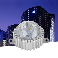 Lumière LED à points RGB DMX 50mm 70mm 85mm 100mm DC24V 6W pour publicité
