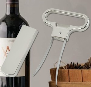 Prong Corkscrew Wine Bottle <b>Opener</b> Elegant & Durable Wine Opening Tool - Product Image 2