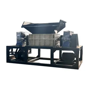 VANEST Manufacturer Automatic Heavy Duty Industrial Material Scrap Metal Rubber Crusher Shredder Machine