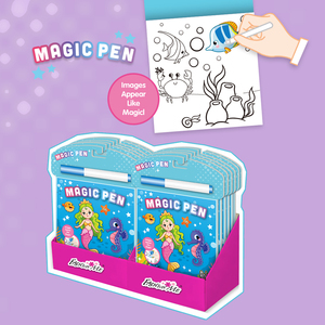 Livres de coloriage <span class=keywords><strong>à</strong></span> l'eau <span class=keywords><strong>sirène</strong></span> magique personnalisé livre de peinture <span class=keywords><strong>à</strong></span> l'eau réutilisable pour les tout-petits Kits d'apprentissage éducatif cadeaux - Product Image 2