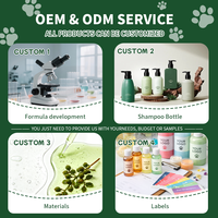 Acondicionador Natural Orgánico Calmante para el Pelo de Mascotas, Marca Privada al por Mayor OEM/ODM