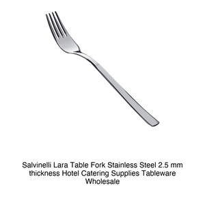 Tenedor de Cena Salvinelli Lara, Acero Inoxidable 18/10, 2.5 mm de Grosor - Product Image 2