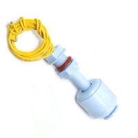 Capteur de niveau d'eau liquide PP 52 mm Interrupteur à flotteur horizontal vers le bas avec capteur de niveau d'eau de haute qualité
