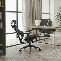 Chaise de direction moderne pour la maison ou le bureau avec repose-pieds réglable et siège pivotant en tissu, chaise de conférence rotative