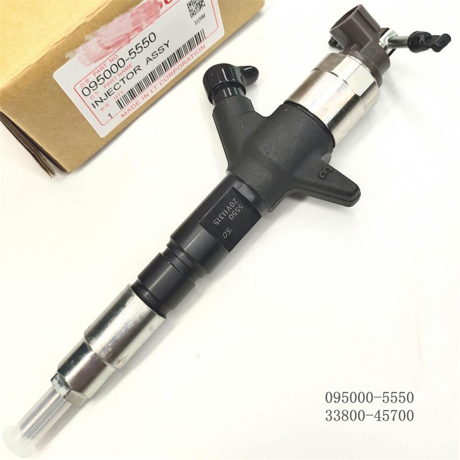 common rail injector 095000-5550  injector for Hyundai Mighty County 3.9 d, HD78 fuel injector nozzle 33800-45700 095000-5550