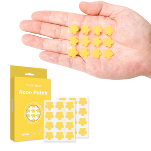 Flor hidratante curación sin aguja vitamina C acné espinillas parches para el cuidado <span class=keywords><strong>de</strong></span> <span class=keywords><strong>la</strong></span> piel fabricante <span class=keywords><strong>de</strong></span> etiqueta privada personalizada - Product Image 1