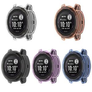 Funda protectora de TPU transparente para <span class=keywords><strong>Garmin</strong></span> Instinct2 Funda de reloj de TPU suave para <span class=keywords><strong>Garmin</strong></span> <span class=keywords><strong>Instinct</strong></span> 2 S - Product Image 3