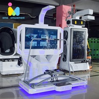 Parque Temático de Realidad Virtual, Parque de Atracciones Interior, Máquina de Juego de Simulador de Esquí de Realidad Virtual 9D, Equipo de Cine de Realidad Virtual