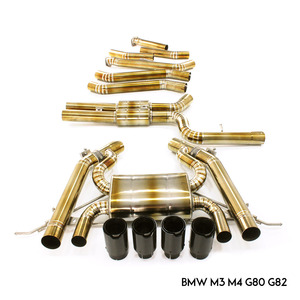 Tubo de <span class=keywords><strong>Escape</strong></span> de Aleación de Titanio para <span class=keywords><strong>BMW</strong></span> M3 <span class=keywords><strong>M4</strong></span> G80 G82 3.0T 2019-2023 <span class=keywords><strong>Escape</strong></span> Catback <span class=keywords><strong>Escape</strong></span> OEM con Válvula Electrónica - Product Image 4