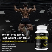 Supplément de soins de santé naturel rapide gain de masse musculaire vitamine énergie muscle gym rapide gain de poids pilules gain de poids comprimé