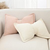 Salon canapé oreiller arc coussin chambre tête de lit oreiller taie d'oreiller peut être démonté et lavé