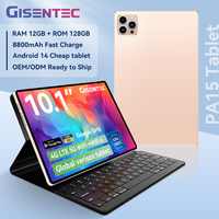 10,1 pulgadas 12GB 512GB MTK OEM Tablet PC Teclado WiFi 5G Niños Educación Android Tablet Laptop