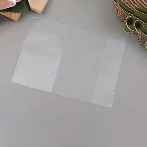 Porte-cartes de voyage <span class=keywords><strong>transparent</strong></span> WJ Wholesale, étui de protection imperméable pour <span class=keywords><strong>passeport</strong></span> - Product Image 4