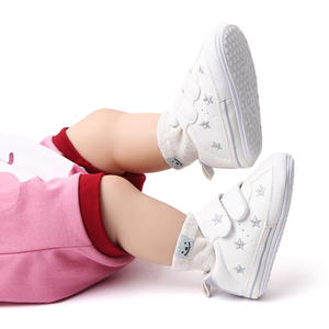 Zapatos planos de cuero Baby Love <span class=keywords><strong>Star</strong></span> suela de goma antideslizante 0-1 año zapatos para caminar para niños pequeños - Product Image 5