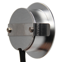 VST 12V Mini LED Luminaire d'armoire encastré pour meubles Spot sous armoire Showcase Downlight Silver