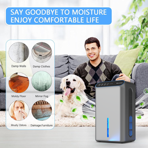 <span class=keywords><strong>Deshumidificador</strong></span> HASHONE para Cocina, Dormitorio y Sótano, Elimina la Humedad, <span class=keywords><strong>Deshumidificador</strong></span> Inteligente 2 en 1 de Doble Núcleo con Purificador de Aire y Filtro HEPA - Product Image 5