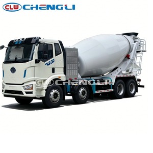 Camión Mezclador de Concreto FAW 8X4 de 31 Toneladas y 7.09 CBM, Vehículo de Transporte de Cemento, Mezcladora de Concreto Móvil de Nueva Energía para Construcción - Product Image 3