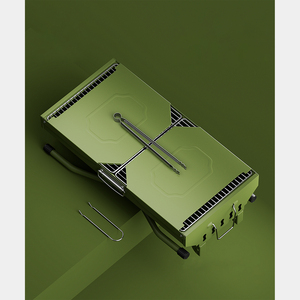 Barbecues portables au charbon de bois Mitcmolard, directement de l'usine, en acier au carbone, pliables, grand modèle avec grille de cuisson - Product Image 6