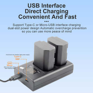 <span class=keywords><strong>Chargeur</strong></span> double rapide pour batterie <span class=keywords><strong>NP</strong></span> <span class=keywords><strong>FZ100</strong></span> à 2 canaux avec écran LCD intelligent pour appareil photo numérique <span class=keywords><strong>Sony</strong></span> A9 A7R III A7 III - Product Image 3