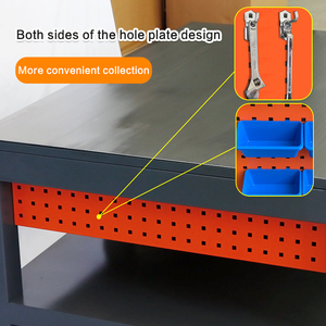 Form fliegender tisch werkstatt montage reparatur und wartung stahlplatte arbeitstisch antistatische matte bank schwere werkbank - Product Image 4