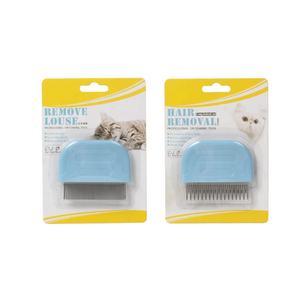 Commercio All'ingrosso della fabbrica MOQ BASSO Due Stili <span class=keywords><strong>Pet</strong></span> Pidocchi Grooming Pettine Gatto Del Cane Pettine della Pulce - Product Image 2