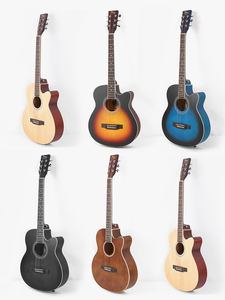 Starway OEM ODM Bas <span class=keywords><strong>Prix</strong></span> Professionnel 39 Pouces Guitarra Venee Body Nut Acoustic <span class=keywords><strong>Folk</strong></span> Guitar pour Débutants Garçons et Filles - Product Image 5