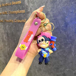 Llavero de dibujos animados 3D PVC Animei llavero regalo promocional llavero de goma personalizado - Product Image 2