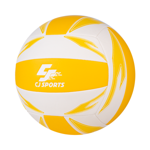 CJ Sports Cuir cousu à la machine de volley-ball multicolore de course durable pour tous les âges pour le match du Vietnam - Product Image 2