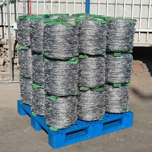 Kawat besi tergalvanis kekuatan tinggi kawat berduri untai ganda tahan benturan untuk perlindungan pagar pasure dan pertanian - Product Image 5