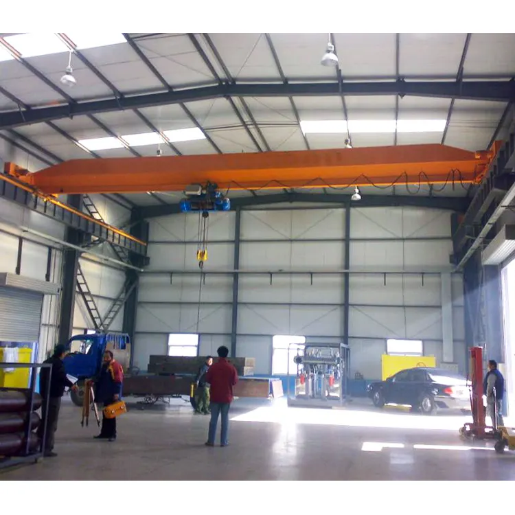 Single beam bridge crane workshop warehouse 5 tons wireless remote control suspension LDA single beam crane