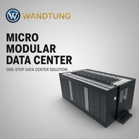 Système de rack de serveur micro-module préfabriqué personnalisable, centre de données modulaire clé en main avec surveillance à distance intégrée