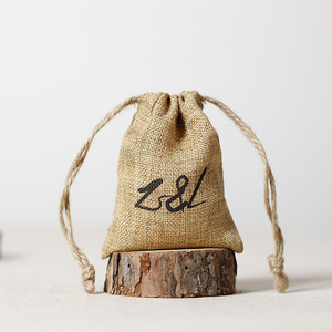 China Made Eco Friendly Jute Gift <b>Bag</b> <b>Small</b> Jute <b>Drawstring</b> <b>Bag</b> - Product Image 4