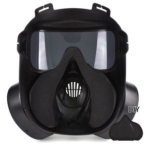 <span class=keywords><strong>Masque</strong></span> Intégral à <span class=keywords><strong>Gaz</strong></span> Zlangsports TPR avec Double Ventilation, Ajustement Confortable, Filtration d'Air Sportive et 2 Ventilateurs - Product Image 3