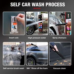 Système de lavage de voitures entièrement automatique en libre-service à <span class=keywords><strong>prix</strong></span> d'usine, équipement de lavage haute pression, installation simple, exportation mondiale - Product Image 2