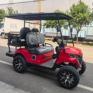 Voiturette de golf 8 places 100% électrique, petit véhicule de golf à quatre rangées pour sites touristiques, clubs et gîtes - Product Image 2