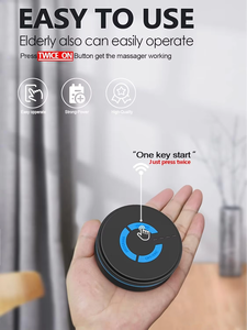 Pawfan <span class=keywords><strong>Tens</strong></span> Black <span class=keywords><strong>Unit</strong></span> 2 Pads EMS Microcurrent Mini Massager Machine Frekuensi Rendah Multi Fungsi Alat Fisioterapi Punggung - Product Image 4