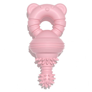 TPR Rubber Pet Chew <b>Dumbbell</b> Dog Bite Toys Molar Stick Training Interactive Toys for Teeth Cleaning and Pacifier - Product Image 4