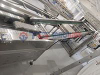 Chaîne de production de gâteaux entièrement automatique TG Machine, en acier inoxydable 304, capacité 100 kg/h, 380V