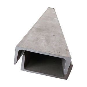 Profilé en acier <span class=keywords><strong>UPN</strong></span> 80 de haute résistance ASTM Q235 - Profilé en U structurel industriel pour la construction de bâtiments, le soudage de ponts, le pliage - Product Image 1