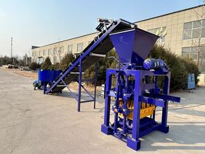 Linea di Produzione Cemento ad Alta Precisione YAODA QTJ4-35 con Motore a Ingranaggi, Cuscinetti, Vibrazione e Stampi per Pavimentazione Cava Interbloccata - Product Image 6